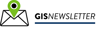 Graphic: Logo for GIS newsletter.